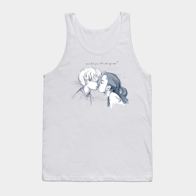 My Girl Kiss Tank Top by LVBart